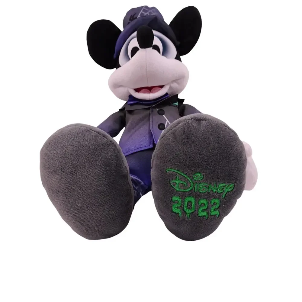 2022 Mickey Mouse Halloween Plush 16 inches Disney Ghoul Zombie Ghost Spooky Oct